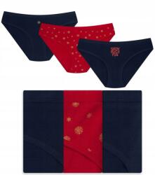 Henderson Bugyi Női Karácsonyi Pamut Bugyi MI-MI K086 3-PAK L (36508-K086)