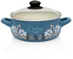 Metalac zománcozott főzőedény 2, 9l üvegtetővel Cooking Delight, 20 cm (354007)