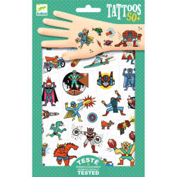 DJECO Tatuaje Djeco Supereroi