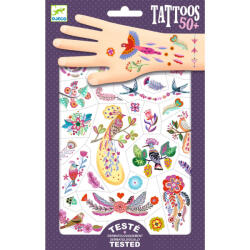 DJECO Tatuaje Djeco Pasari multicolore
