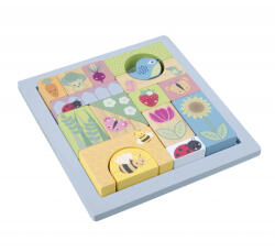 Orange Tree Toys Cuburi de construit Gradina de primavara, Orange Tree Toys