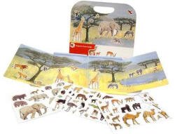 Egmont toys Animale din jungla, set magnetic