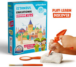 Arkerobox - Set arheologic educational si puzzle 3D, Istanbul, Turnul Galata (ARK2308) - esell