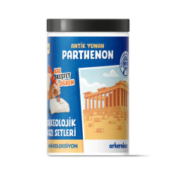 Arkerobox - Mini set arheologic educational si puzzle 3D, Grecia antica, Parthenon (ARK2599)