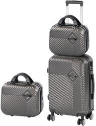 Leziter TraveLux Pro XII gurulós bőrönd szett (LTRPBS-XII-GR) - everyo