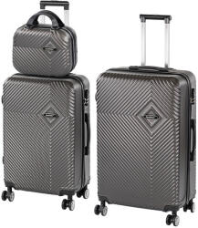 Leziter TraveLux Pro XVII gurulós bőrönd szett (LTRPBS-XVII-GR) - everyo