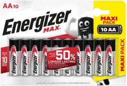 Energizer Max Alkáli Ceruza Elem AA B10 (EMAAB10) - everyo