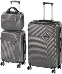 Leziter TraveLux Pro XIX gurulós bőrönd szett (LTRPBS-XIX-GR) - everyo