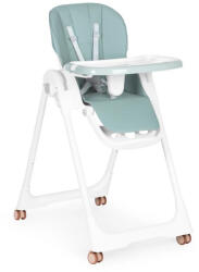 Homelux Etetőszék állítható magasság eco-bőr pántok dupla tálca zöld (HA-013_GREEN) - everyo