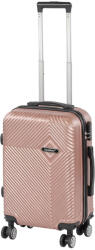 Leziter TraveLux Pro kabinbőrönd keményfedeles levehető kerékkel 50x40x20 cm (8016-RG20) - everyo