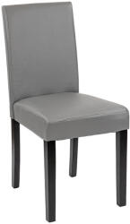 Leziter Kelly bőr étkezőszék szürke színben (LKE-GR)