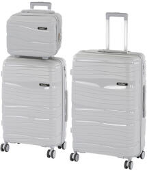 Leziter TraveLux Voyager X gurulós bőrönd szett (LTRVBS-X-GR) - everyo