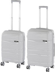 Leziter TraveLux Voyager V gurulós bőrönd szett (LTRVBS-V-GR)