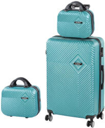 Leziter TraveLux Pro XIV gurulós bőrönd szett (LTRPBS-XIV-LK)