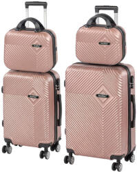 Leziter TraveLux Pro XXII gurulós bőrönd szett (LTRPBS-XXII-RG) - everyo