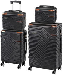 Leziter TraveLux Urban XXIII gurulós bőrönd szett (LTRUBS-XXIII-BL)