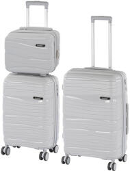 Leziter TraveLux Voyager VIII gurulós bőrönd szett (LTRVBS-VIII-GR)