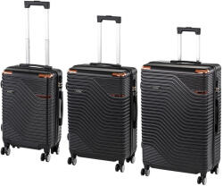 Leziter TraveLux Urban XXI gurulós bőrönd szett (LTRUBS-XXI-BL) - everyo