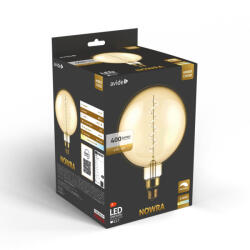 Avide LED Jumbo Filament Nowra Amber 4.5W E27 2200K Fényerőszabályzós (ABLJFA-4-5W-NOW) - everyo