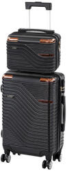 Leziter TraveLux Urban III gurulós bőrönd szett (LTRUBS-III-BL)