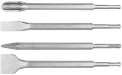 GRAPHITE Vésőkészlet, SDS PLUS, 4db-os (55T115) - getitnow