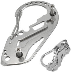 Verk Group Multifunkciós túlélő karabíner kulcstartó (01554)