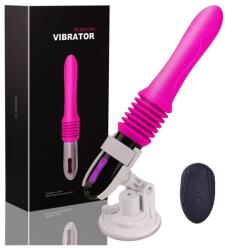 GordonToys Teleszkópos, többfunkciós vezeték nélküli vibrátor szilikonból, vízálló, távirányítóval (G292)