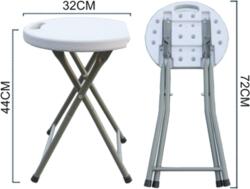 Gardenline Összecsukható turista/catering szék 32 x 44 cm (ZUM9637)