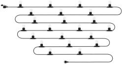 NEO Kerti fényfüzér, 20m, 22db E27 led ízzóval, 230V (99-106)