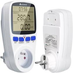 Izoxis ISO TRADE Digitális Energiamérő Wattmérő (00023576)