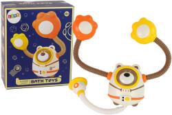 LEAN Toys Kozmonauta Maci Vízi Játék - Fürdőbarát Műanyag Medve (11505)