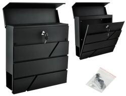 Malatec Iso Trade Antracit Nagyméretű A4 Postaláda (00006238)