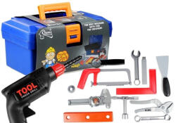 LEAN Toys Barkácskészlet 31 részes nagy szett szerszámosládával (2147)