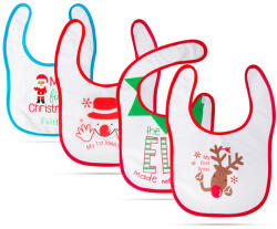 Family Karácsonyi baba előke - 38 x 27 cm - 4 féle (58664)