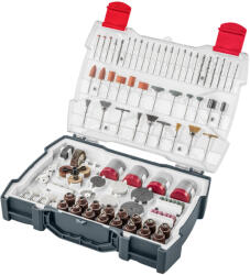GRAPHITE Tartozékkészlet mini fúró- és csiszológéphez 286db (55H085)