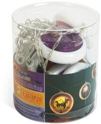 Family Halloween-i LED-es fényfüzér korongok (56522)