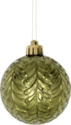 BackHomeLiving 60 darabos olajzöld, réz és grafit színű vegyes mintás karácsonyfadísz készlet (GIF7603)