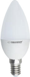 Esperanza 6W E14 LED izzó, meleg fehér (ELL146)