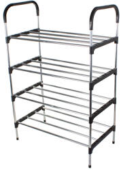 VERK GROUP Cipőtartó állvány - 4 polcos (01841)