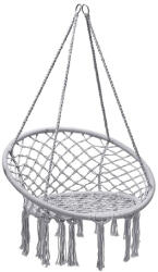 VERK GROUP Függőszék - Szürke - 60 x 40 x 80 cm (27127)