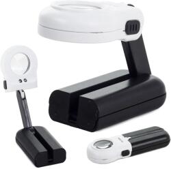 Verk Group 16-szoros nagyítású kézi nagyító LED világítással (09120)