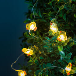 Family Collection LED fényfüzér - csibe - 2 m - 20 LED - 2 x AA (58923A)