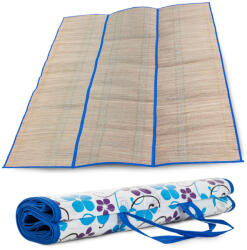 Verk Group Hőszigetelt szalmamatrac, alumínium aljjal, 150x170 cm (14190)