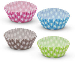 Family Muffin papír szett (100 db) - Kockás (57168S)
