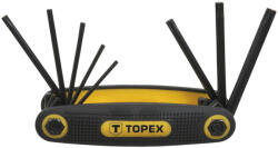 TOPEX Torxkulcs készlet 8db, T9-T40 (35D959)