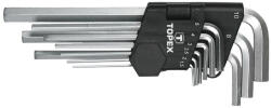 TOPEX Imbuszkulcs készlet 9db, HOSSZÚ 1.5-10MM (35D956)