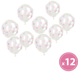 Family Collection Lufi szett - színes pöttyös - 12 db (58755)