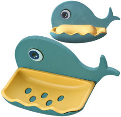 VERK GROUP Vízelvezetős bálna alakú szappantartó (24143)