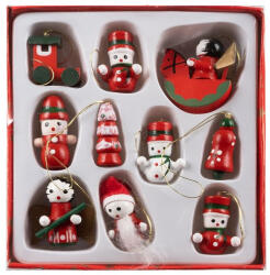 Ruhhy Fa Karácsonyfadíszek 10 db (00022943)