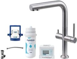 kielle Wimeo - Baterie chiuvetă cu filtrare, oțel inoxidabil periat 10525SFI165 (10525SFI165)